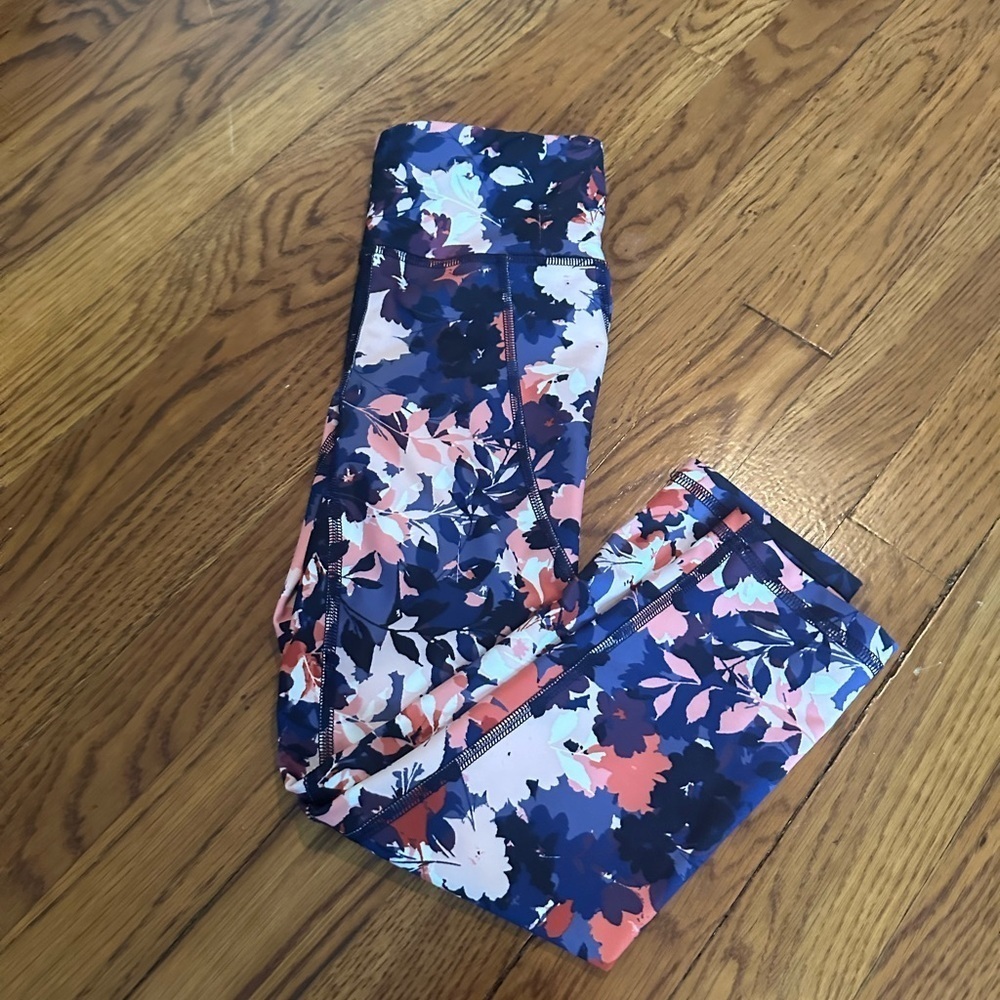 Old Navy Floral Girls Leggings Size S(6/7)